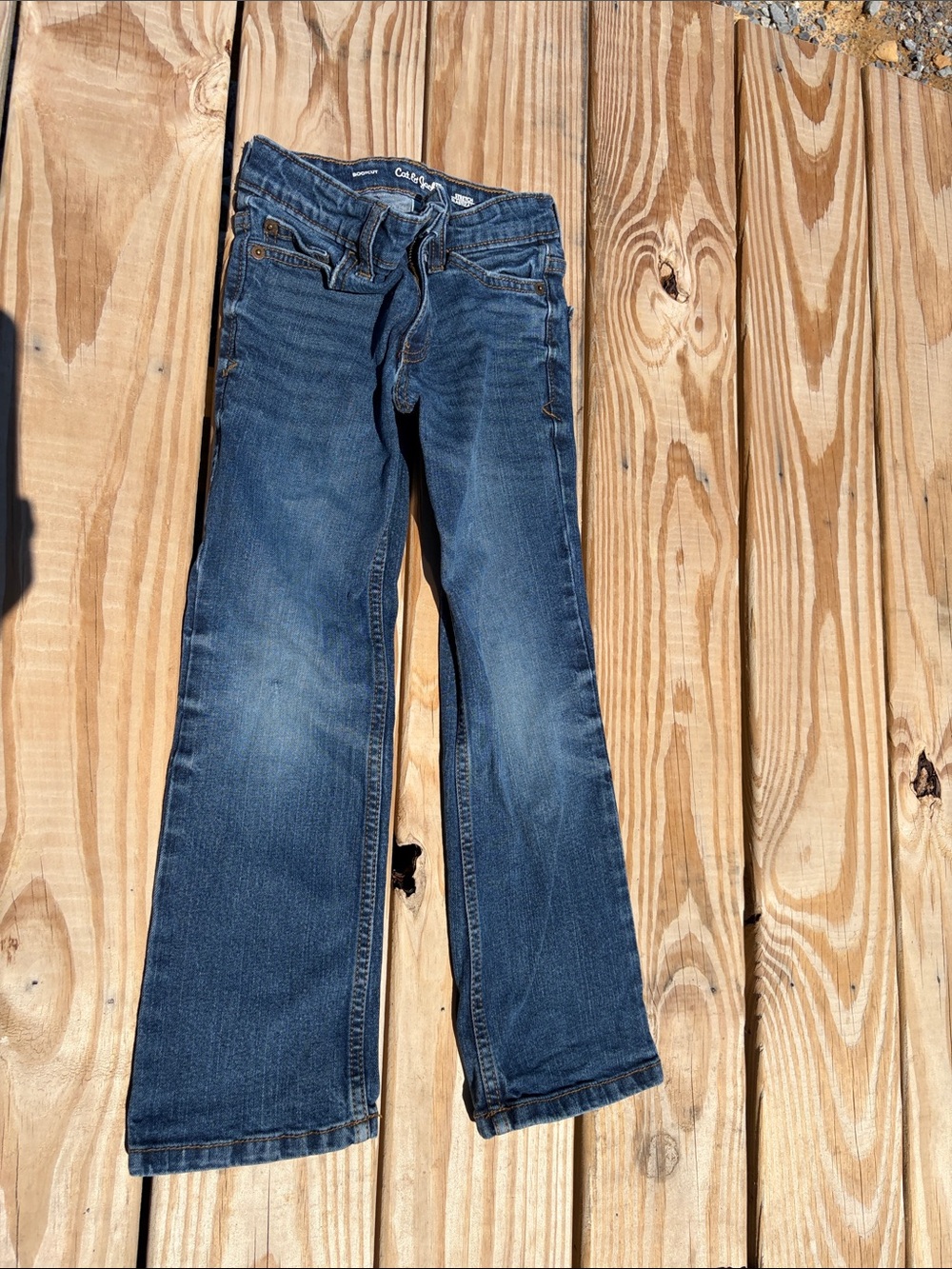 Cat & Jack 6 Boy Blue Flared Jeans